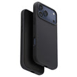Husa de protectie UNIQ Lino MagClick™ compatibil cu iPhone 17 Pro, Negru Antracit