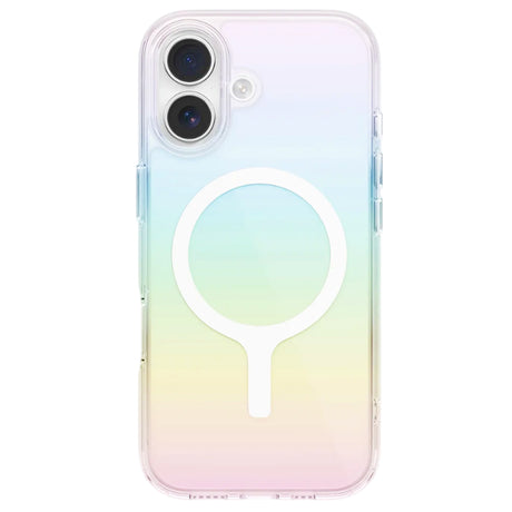 Husa de protectie UNIQ Iridescia MagClick™ compatibil cu iPhone 17, Curcubeu