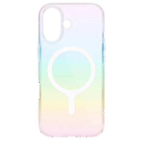 Husa de protectie UNIQ Iridescia MagClick™ compatibil cu iPhone 17, Curcubeu