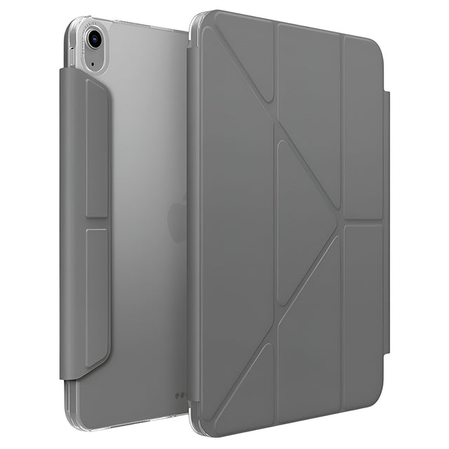Husa de protectie tableta UNIQ Camden Click compatibil cu iPad 11 (2025), Gri