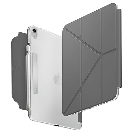 Husa de protectie tableta UNIQ Camden Click compatibil cu iPad 11 (2025), Gri