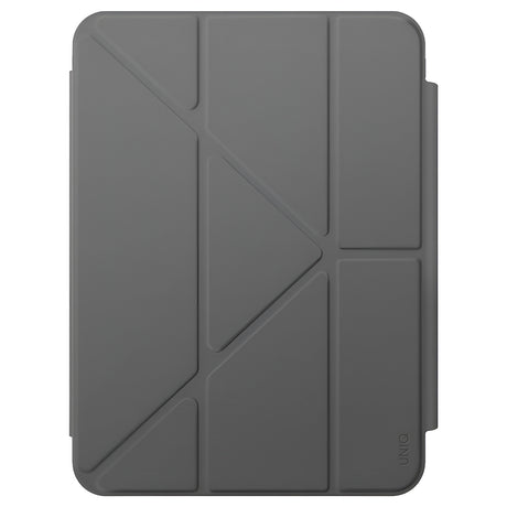 Husa de protectie tableta UNIQ Camden Click compatibil cu iPad 11 (2025), Gri