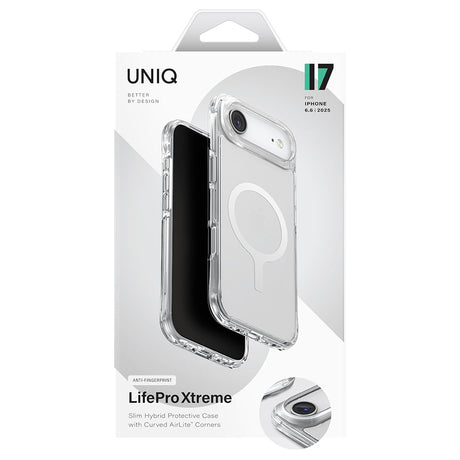 Husa de protectie UNIQ LifePro Xtreme MagClick compatibil cu iPhone 17 Air, Transparent