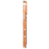 Husa de protectie UNIQ Heldro Air MagClick compatibil cu iPhone 17 Pro, Transparent / Orange