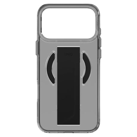Husa de protectie UNIQ Heldro Air MagClick compatibil cu iPhone 17 Pro, Negru / Gray