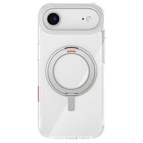 Husa de protectie UNIQ Swivix 360° Kickstand compatibil cu iPhone 17 Air, Argintiu