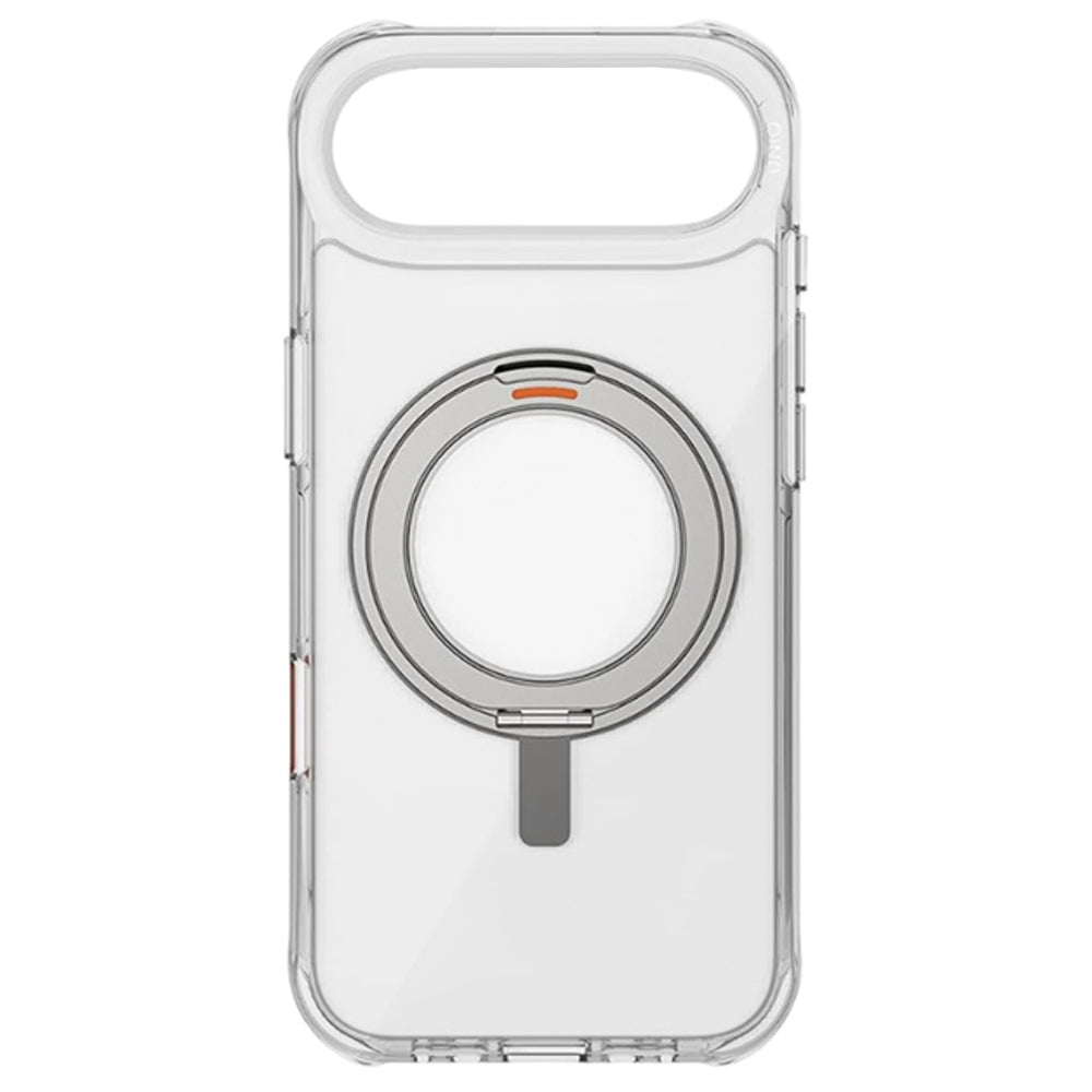 Husa de protectie UNIQ Swivix 360° Kickstand compatibil cu iPhone 17 Air, Argintiu