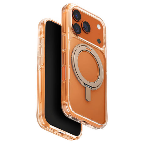 Husa de protectie UNIQ Swivix 360° Kickstand compatibil cu iPhone 17 Pro, Auriu