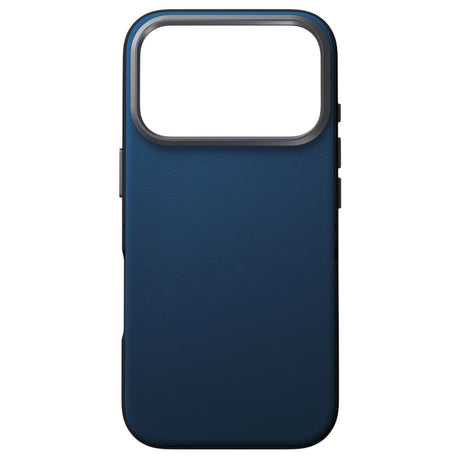Husa de protectie UNIQ Lyden Leatherette compatibil cu iPhone 17 Pro, Albastru / Black