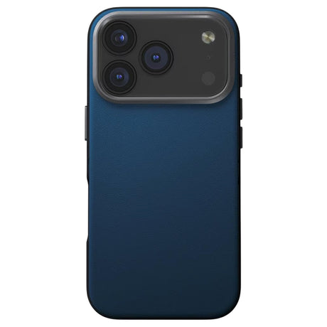 Husa de protectie UNIQ Lyden Leatherette compatibil cu iPhone 17 Pro, Albastru / Black