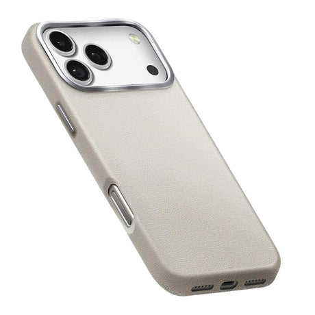 Husa de protectie UNIQ Lyden Leatherette compatibil cu iPhone 17 Pro, Gri