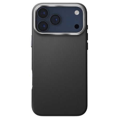 Husa de protectie UNIQ Lyden Leatherette compatibil cu iPhone 17 Pro, Negru