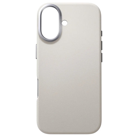 Husa de protectie UNIQ Lyden Leatherette compatibil cu iPhone 17, Gri