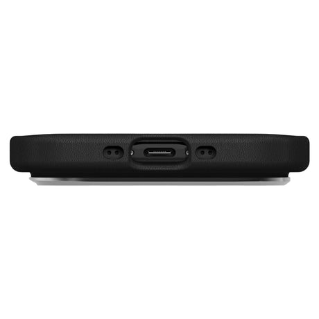 Husa de protectie UNIQ Lyden Leatherette compatibil cu iPhone 17 Air, Negru