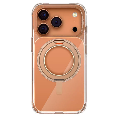 Husa de protectie UNIQ Swivix 360° Kickstand compatibil cu iPhone 17 Pro Max, Auriu