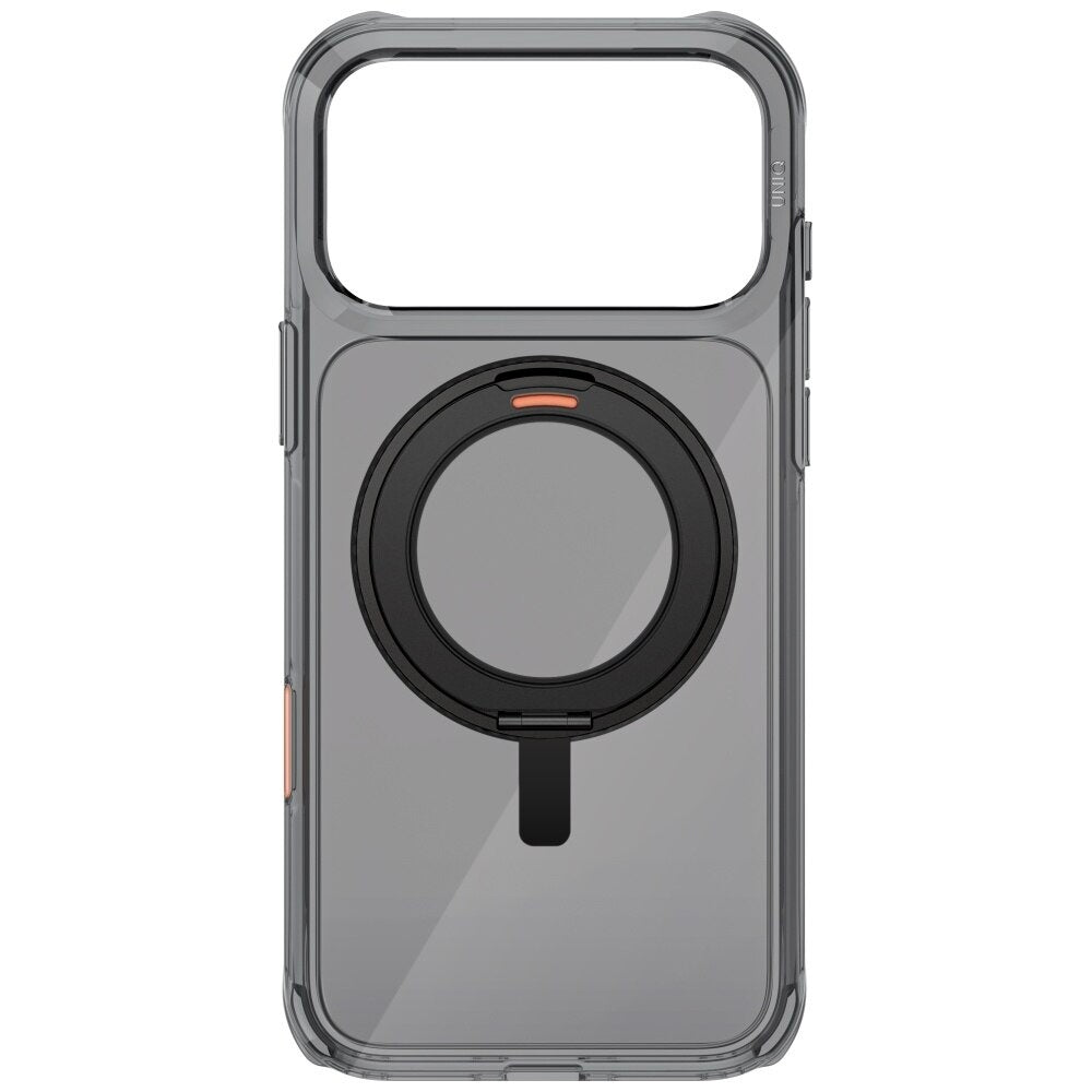 Husa de protectie UNIQ Swivix 360° Kickstand compatibil cu iPhone 17 Pro, Negru