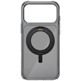 Husa de protectie UNIQ Swivix 360° Kickstand compatibil cu iPhone 17 Pro, Negru