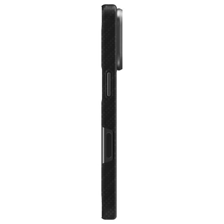 Husa de protectie UNIQ Keva Aramid compatibil cu iPhone 17 Pro Max, Grafit Trace