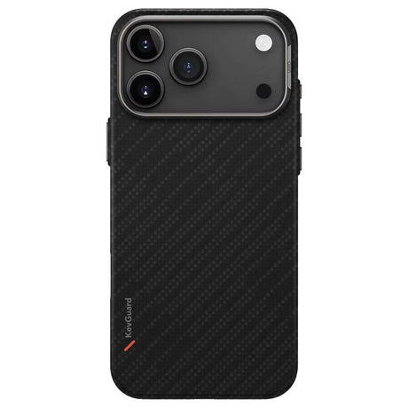 Husa de protectie UNIQ Keva Aramid compatibil cu iPhone 17 Pro Max, Grafit Trace