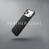 Husa de protectie UNIQ Keva Aramid compatibil cu iPhone 17 Pro Max, Grafit Trace