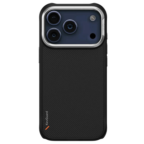 Husa de protectie UNIQ Keva Aramid compatibil cu iPhone 17 Pro Max, Negru