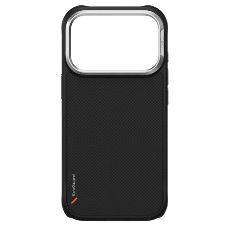 Husa de protectie UNIQ Keva Aramid compatibil cu iPhone 17 Pro Max, Negru