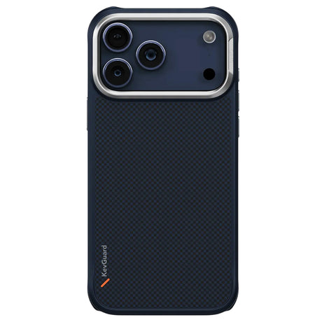 Husa de protectie UNIQ Keva Aramid compatibil cu iPhone 17 Pro Max, Bleumarin