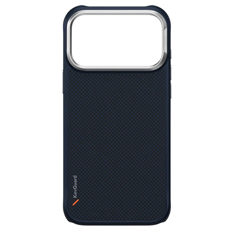 Husa de protectie UNIQ Keva Aramid compatibil cu iPhone 17 Pro, Bleumarin