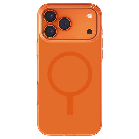 Husa de protectie UNIQ Clario MagClick™ Eco-Friendly compatibil cu iPhone 17 Pro, Portocaliu