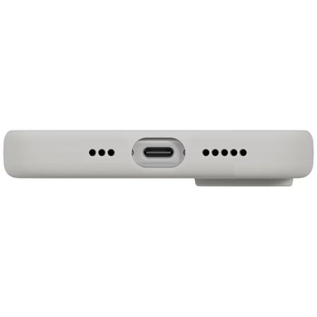 Husa de protectie UNIQ Lino MagClick™ compatibil cu iPhone 17, Mist Grey
