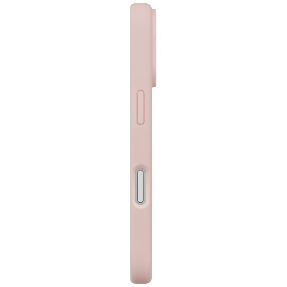 Husa de protectie UNIQ Lino MagClick™ compatibil cu iPhone 17, Roz Pudrat
