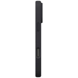 UNIQ Husa de protectie UNIQ Lino MagClick™ compatibil cu iPhone 17, Negru Antracit – imagine 4