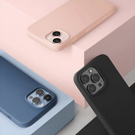 Husa de protectie UNIQ Lino MagClick™ compatibil cu iPhone 17, Roz Pudrat