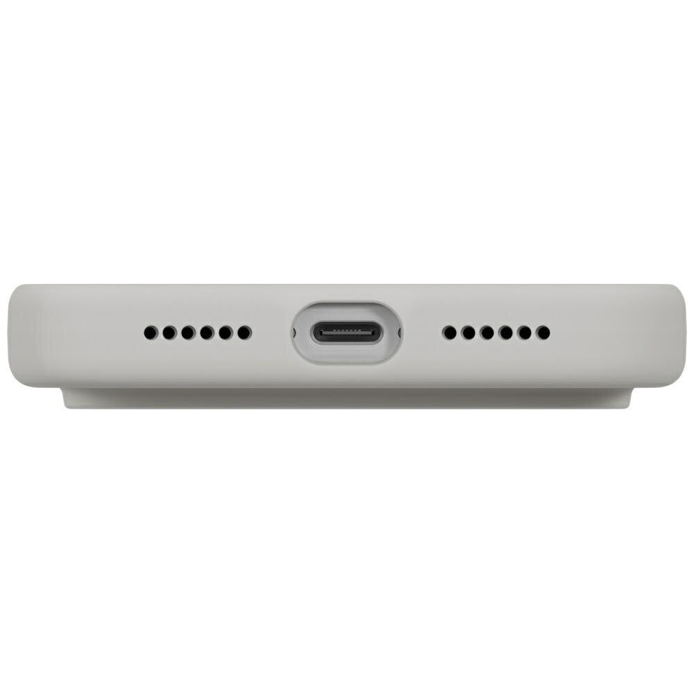 Husa de protectie UNIQ Lino MagClick™ compatibil cu iPhone 17 Pro Max, Mist Grey
