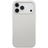 Husa de protectie UNIQ Lino MagClick™ compatibil cu iPhone 17 Pro Max, Mist Grey