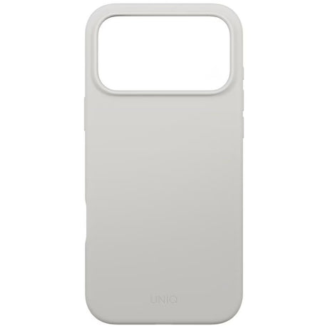 Husa de protectie UNIQ Lino MagClick™ compatibil cu iPhone 17 Pro, Mist Grey