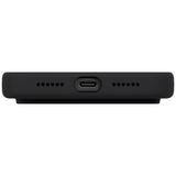 Husa de protectie UNIQ Lino MagClick™ compatibil cu iPhone 17 Pro, Negru Antracit