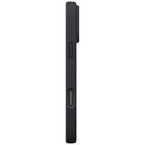 Husa de protectie UNIQ Lino MagClick™ compatibil cu iPhone 17 Pro, Negru Antracit