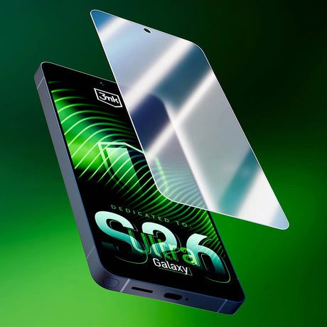 Folie de protectie 3mk FlexibleGlass compatibil cu Samsung Galaxy S26 Ultra, Transparent