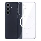 Husa de protectie 3mk Clear MagCase compatibil cu Samsung Galaxy S26 Plus, Transparent