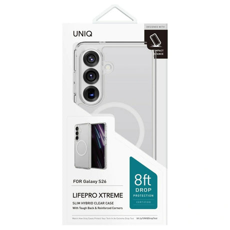 Husa de protectie UNIQ LifePro Xtreme MagClick compatibil cu Samsung Galaxy S25, Transparent