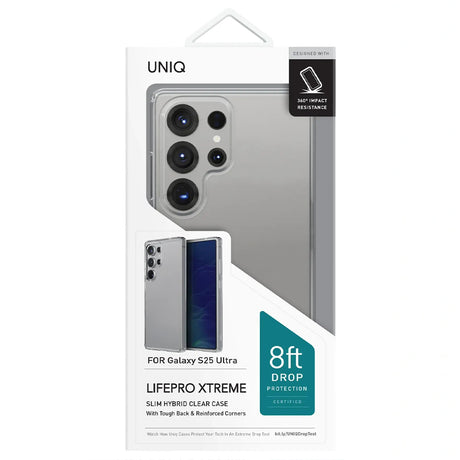 Husa de protectie UNIQ LifePro Xtreme compatibil cu Samsung Galaxy S25 Ultra, Transparent