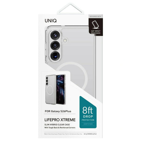 Husa de protectie UNIQ LifePro Xtreme MagClick compatibil cu Samsung Galaxy S26 Plus, Transparent