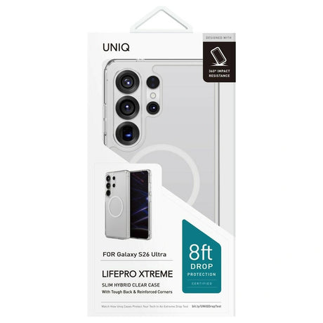 Husa de protectie UNIQ LifePro Xtreme MagClick compatibil cu Samsung Galaxy S26 Ultra, Transparent