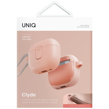 Casti UNIQ Clyde Series, AirPods 4, Corai