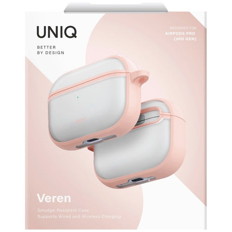 Casti UNIQ Veren Series, AirPods Pro 3, Roz
