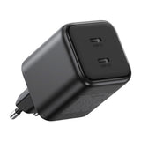 Incarcator Ugreen (65058), 2x USB-C, 45W, GaN, Negru