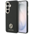 Husa de protectie Guess Rhinestone Round Logo MagSafe (GUHMS26MPGCRMDEK) compatibil cu Samsung Galaxy S26 Plus, Negru