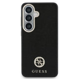 Husa de protectie Guess Rhinestone Round Logo MagSafe (GUHMS26MPGCRMDEK) compatibil cu Samsung Galaxy S26 Plus, Negru