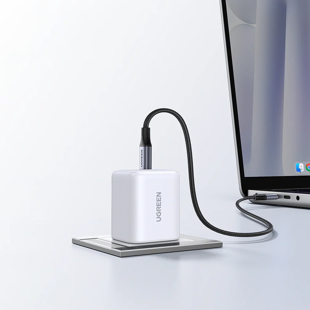 Incarcator Ugreen (65052), USB-C, 45W, GaN, Negru